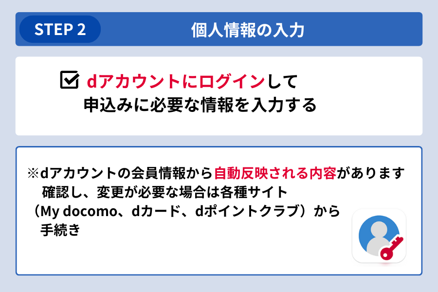 dスマホローン ドコモ以外_申込～借入のステップ2