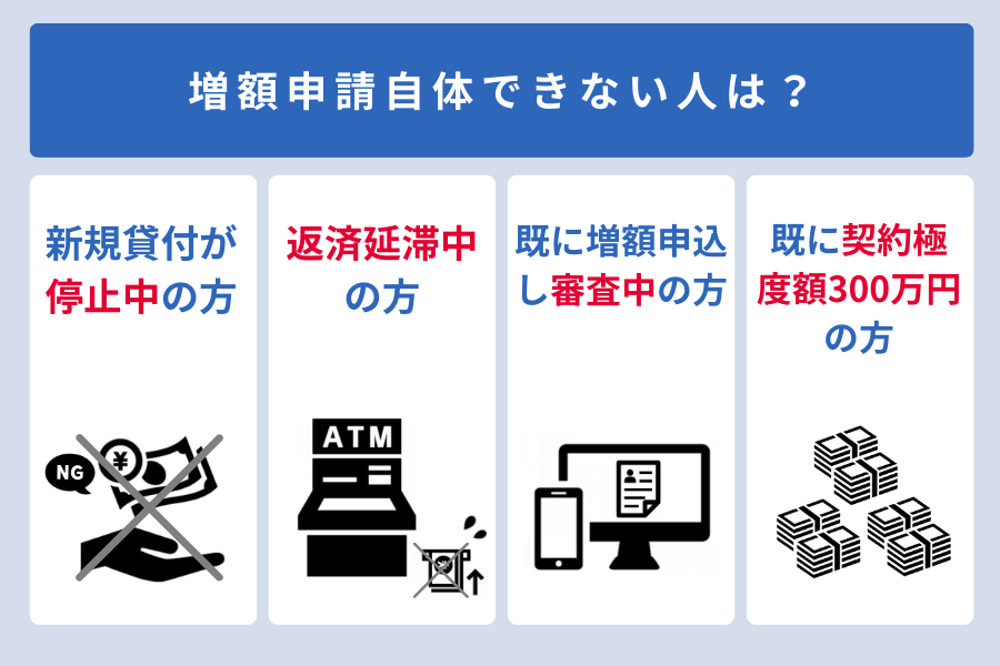 dスマホローン 増額_増額申請できない人